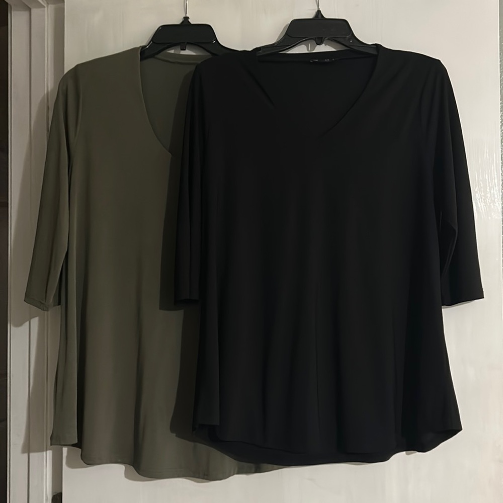 2 medium blouses